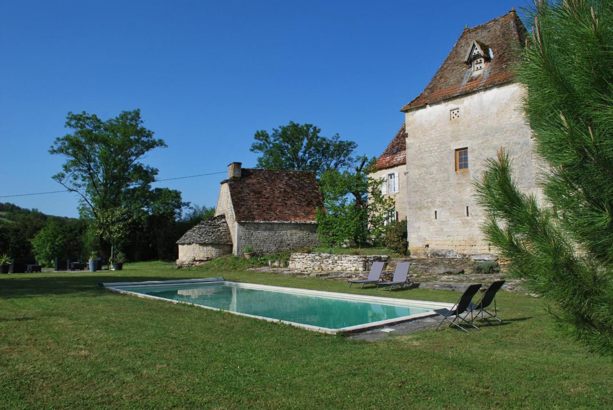 La Ferme De Roquedure Hotel Montfaucon  Ngoại thất bức ảnh
